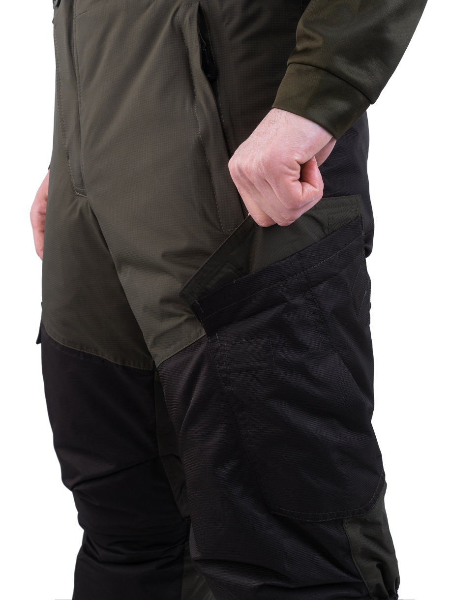 Скат V2 костюм для рыбалки GRAYLING, зимний -45, хаки
