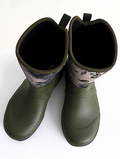 Охотничьи неопреновые средние сапоги PRIDE Protect (Протект) Уральский лес PRMHM-930